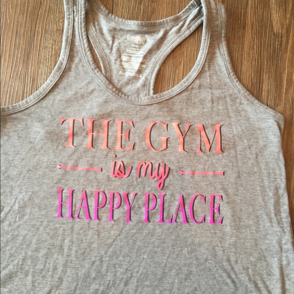 Danskin grey work out tank - Picture 3 of 5